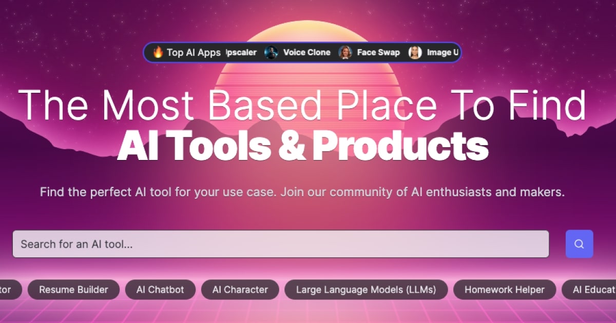 Most Based Ai Tools Tools Directory Basedtools